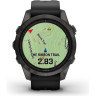 Часы GARMIN EPIX PRO (GEN 2) – SAPPHIRE EDITION CARBON GRAY DLC TITANIUM WITH BLACK BAND 42 мм 010-02802-15