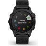 Часы GARMIN FENIX 6 SAPPHIRE BLACK DLC WITH HEATHERED BLACK NYLON BAND 10615