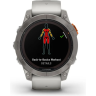 Часы GARMIN FENIX 7 PRO – SAPPHIRE SOLAR EDITION TITANIUM WITH FOG GRAY/EMBER ORANGE BAND 010-02777-21