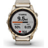 Часы GARMIN FENIX 7S – SAPPHIRE SOLAR EDITION CREAM GOLD TITANIUM WITH CREAM HEATHERED NYLON BAND 11358