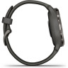 Часы GARMIN VENU 2S SLATE STAINLESS STEEL BEZEL WITH GRAPHITE CASE AND SILICONE BAND 010-02429-10