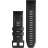 Ремешок для смарт часов GARMIN QUICKFIT 26 WATCH BANDS BLACK SILICONE 11196