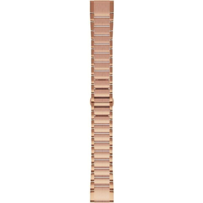Ремешок сменный для GARMIN QUICKFIT 20MM, металлический (Розово-золотой) 010-12739-02