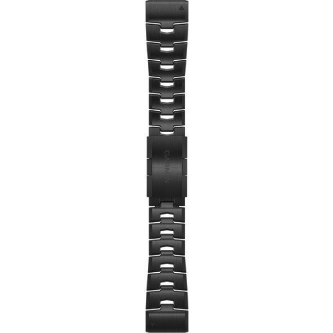 Ремешок сменный для GARMIN QUICKFIT 26MM, CARBON GRAY DLC TITANIUM BAND 010-12580-00