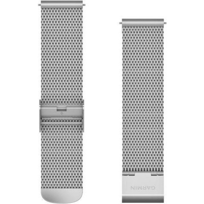 Ремешок сменный для GARMIN VIVOMOVE, LUXE, 20MM, MILANESE, SILVER 010-12924-23