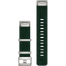 Ремешок сменный GARMIN QUICKFIT 22 WATCH STRAPS JACQUARD-WEAVE NYLON STRAP – PINE GREEN 11211