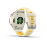 Смарт-часы GARMIN FORERUNNER 570 (42 мм) малиновый алюминий слоновая кость/манго 010-02970-02